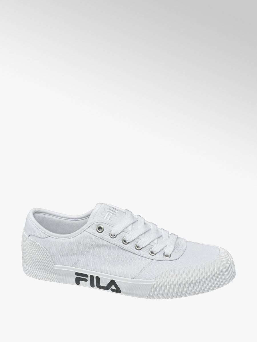 Men's Fila Lace-up Canvas Shoes White | Deichmann Men's Fila Lace-up Canvas Shoes White | Deichmann